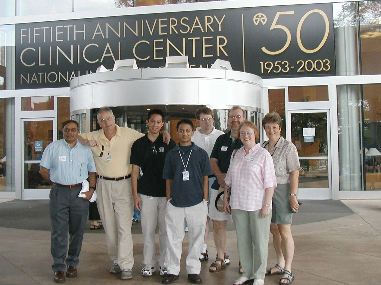 NIH Blanchette-Mackie Lab with an NPC patient and family